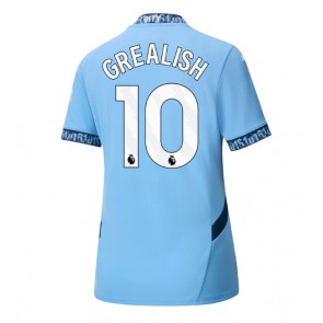 Billiga Manchester City Jack Grealish #10 Hemmatröja Dam 2024-25 Kortärmad